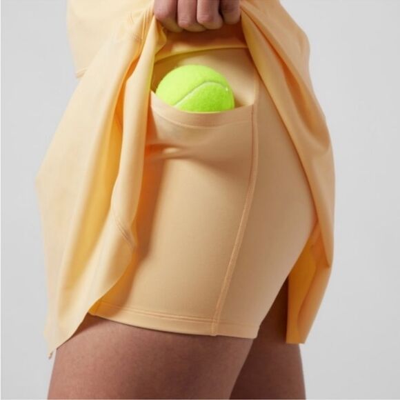 Athleta Ace Tennis 15.5" Skort Zip Pocket C46 - Picture 3 of 10